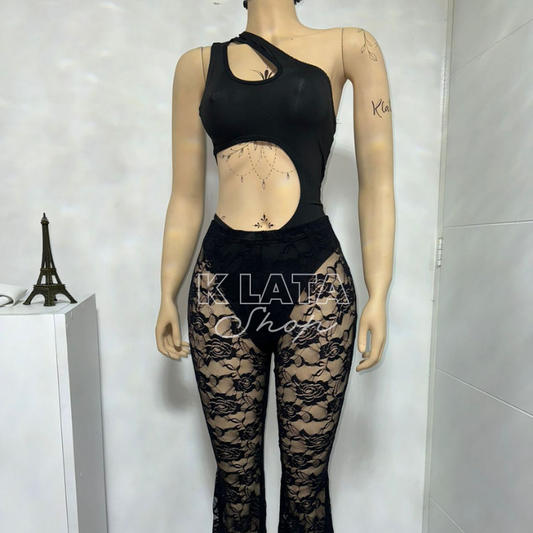 Body con pantalon de bondas