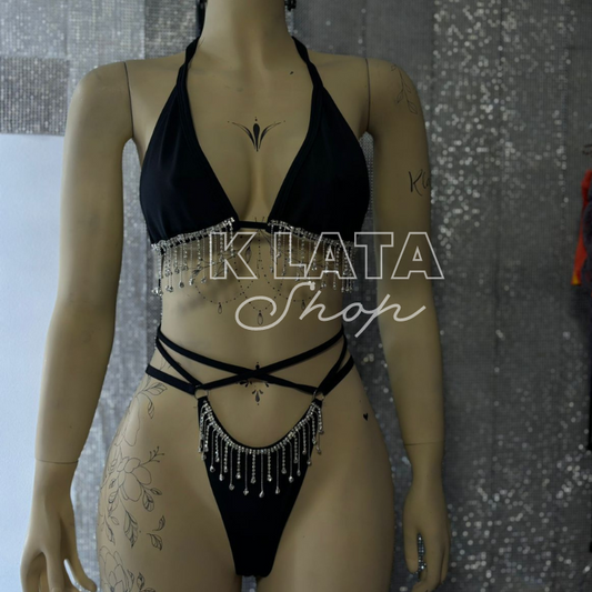 Set Bikini Negro